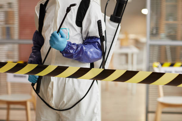 Professional Biohazard technician working in Hood, CA